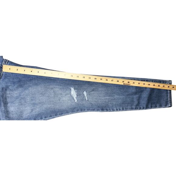 Levi's 811 Curvy Skinny Ripped Low-Rise Jeans Women's 29X30 - Picture 4 of 9